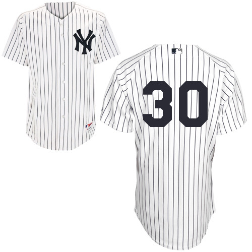 David Robertson #30 MLB Jersey-New York Yankees Men's Authentic Home White Baseball Jersey - Click Image to Close